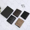 Designer Classic Men Women mini Small Wallet Credit Card Holders Bank Cardholder With Box