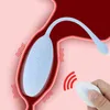 Vibromasseur d'oeuf de balle vibrant télécommandé sans fil pour femme recharge USB stimulateur de Clitoris balle de Massage Vaginal Q0508