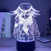 Veilleuses Anime 3D lampe Danganronpa Figure RGB lumière LED pour la décoration de la maison ami cadeau acrylique Manga DanganronpaNight LightsNight