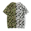 2022 Zomer Camouflage Heren T-shirts Mode Letters Print Tee Shirts Designer T-shirts voor Mens Vrouwen Casual Tee Shirts Korte Mouses Tops