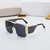 Designer Sunglasses Semi-Rimless Sunglasses Fashion High Quality Polarized Men's Women's Glasses with Case