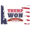 NOVOS PROJETOS MULTIMENTOS Trump 2024 Flag 3x5ft Sinalizadores de eleições gerais Banner Presidente 2028 GC1007
