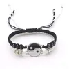 Charm-Armbänder 2 Stück Tai Chi Bff Freundschaft Freund Liebhaber Yin Yang SetCharm Inte22