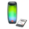 Logo PULSE4 Altoparlante wireless Bluetooth Pulse 4 Suono stereo portatile impermeabile per bassi profondi con luce LED Partybox per feste