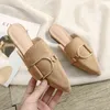 شبشب ربيعي مصمم أحذية خارجية نعال مسطحة للسيدات Sandalias De Verano Para Mujer Zapatos De Mujer Calzado Ac876 220427