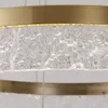 LED Crystal Kroonluchter voor Woonkamer Moderne Slaapkamer Cristal Opknoping Lamp Goud Indoor Woondecoratie Lichte armaturen