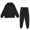 Men's Tracksuits and women's spring fleece sportswear men's casual hoodies couple suit jogging fashion pullover black S3XL 220908