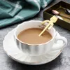 Mini Cute Coffee Łyżka 304 Ze Stali Nierdzewnej Cartoon Cartoon Kot łyżki łyżeczki Desery Przekąska Scoop Mleko Dorosłych Dzieci Spoons Naczynia