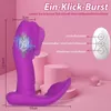 Seksspeeltje stimulator Draadloze afstandsbediening vibrator voor vrouwen Draagbare dildo Vagina Clitoris Stimulator g-spot stimulator Speelgoed Vrouwelijke Masturba1318844