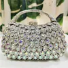 Evening Bags Whole Crystals 10 Colors Red Clutch Purse Messenger Clutches Women Bridal Bag Wedding Party Handbags3682854