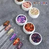 Nail Glitter 1 Box Powder Flakes Irregular Aluminum Foil Sequins For Chrome Gold Blue Purple Mixed Laser Prud22