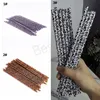 Colourful Plastic Drinking Straws Reusable Milk Cola Juice Straw Festival Banquet Bar Party Cocktail Cup Decoration Straw BH6695 WLY