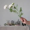 Dekorativa blommor kransar huvud lotus peony falsk bröllop bakgrund blommor arrangemang hem vardagsrum dekoration konstgjord artdecorativ