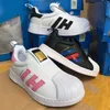 2022ベビースーパースタースニーカーガールズボーイズスケートボードシューズカジュアルシューズキッズZapatillas deportivas子供子供の運動靴