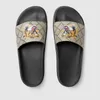 Men slides Women Sandals Shoes Slippers Pearl Snake Print Slide 2022 fashion Summer Wide Flat Lady Sandal Slipper Dust Bag 35-45