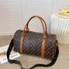 Sac de voyage de marque de luxe pour femmes, sac à main de rangement d'extérieur pour accessoires, sacs pliables à fermeture éclair, grande capacité, sac à bagages imprimé avec lettres, 2022