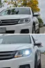 LED High Beam Angle Eye Head Light Assembly per VW Tiguan faro per auto 2013-2016 fari indicatori di direzione dinamici