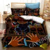 Sets de ropa de cama Chucky Cubiertas de edredón de juego impreso Chucky Capas de edredón de las almohadas de las almohadas (tamaños de EE. UU./UE/AU) 293s