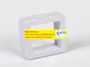 ペット膜フローティングディスプレイケースイヤリングジェムリングジュエリーサスペンションパッケージボックス