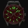 Lige mode män klockor sport kvarts klocka man märke lyx armbandsur kronograf vattenbeständig clock montre homme 220407