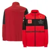 T-shirt polo de l'équipe F1 pour hommes et femmes, combinaison de course rouge de formule 1 quatre saisons, officiel, même personnalisé 310o, 2022