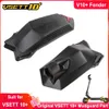 Original VSETT 10 Plus Electric Scooter Front and Rear Fender The Mudguard for VSETT 10plus Mudguard Wheel Cover Tyre Hugger Guard