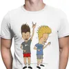 T-shirts masculins Beavis et Butthead Com￩die Cartoon Graphic Tshirts Je suis le grand Cornholio Hipster Tops Men Men Fashion Casual Shirt Ropa Hombre