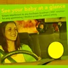 Autres accessoires d'intérieur Vue de sécurité de la voiture Miroir de siège arrière Bébé Enfants face à l'arrière Soins pour bébés Carré Moniteur pour enfants 17 17cmAutre