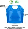 1 Pc 5L/10L Foldable Multifunction Car Water Tank Outdoor Camping Travel Water Bag Sports Cycling Mountaineering Waters Bucket