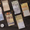 Подарочная упаковка ретро -записка материал бумага 3 размера коллаж журнал Junk Founal Tool ScrapBooking VintageGift GiftGift