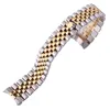 Watch Bands 20mm in acciaio inossidabile cinturino a fascia curva fine silver lady gust link braccialette orologi orologi watchwatch