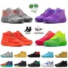 AAA basketbalschoenen Lemelo Ball MB.01 Basketbalschoenen Rock Ridge Red Blast Queen City Buzz Rick en Morty Trainers