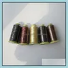 Ferramentas de cabelo acess￳rios produtos de nylon costura de linha de tecelagem para extens￵es profissionais mais cores entrega opcional entrega 2021 pfefz