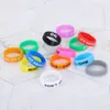 Band 22mm Silicone Rubber Round Rings Mechanical Mod Battery Atomizer E Cig Silicon Circle Vapor Non-Slip For RDA Mahattan Apollo Subtank Glass Tank RBA