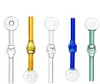 Colorful hookahs Great Pyrex 5.5''skull Glass Oil Burner Pipe Thick color Glass for rigs water