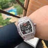 RM11 orologio da uomo orologi di design movimento automatico di lusso Paneraiss Luxury Mens orologio meccanico Richa Milles Rm11-03 completamente automatico Mo