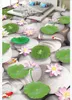 Custom Photo Flooring Wallpaper 3D-väggklistermärken Modern Pebble Clear Water Fish Lotus Pond 3d tredimensionell golvmålning dekoration