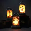 Toys Halloween Lights LED Halloween Decoration Plastique Horreur Tombone Tombstone Haunted House Happy Happy Light Light Halloween Decorations For Home 220826