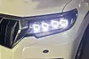 Luce frontale a LED completa per Toyota Prado LC200 Faro a LED 17-21 Luci di marcia diurna Lampada abbagliante con obiettivo Angel Eye