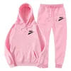 Tracksuits Men Women Green Sets Spring Autumn Hoodies Pants 2 Piece Set Running Hoody Mens Brand Sweatshirt Sport Joggers Sweatpant Suit Male