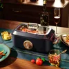 Multifunctional Electric Hot Pot cooker Grilling All-In-One Pot Household Korean-Style Roasting Cooking Multi-Purpose