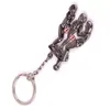 Unisex New Alloy Mens-Womens Movable Make Love Keychain Sex Key Ring Fashion Key Fob Car Key Chain for Valentine Day
