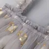 Melario Sequins Girls Dress Summer New Children's Princess Dress Baby Birthday Party Dress Fashion Children's Korean Clothes G220518