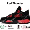 Sail Oreo Black Cat 4 4s Heren Basketbalschoenen University Blue Fire Red Thunder White Cement Bred Tour Yellow Motorsports Metallic Heren Sport Dames Sneakers Trainers