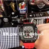 U1 Montre de luxe orologio movimento completamente automatico RM50-03 puntatore quadrante luminoso 40x50x16mm cassa in acciaio inossidabile impermeabile profonda top watch