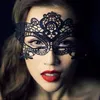 Black Sexy Lady Lace Mask Fashion Hollow Eye Mask Masquerade Party Fancy Maschere Halloween Venetian Mardi Party Costume 21 Stili GCB15119