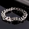 Man Bracelet chain Stainless Steel Pun hop skull Gothic Symbols Bangle men's Bracelet