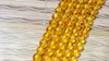 10 mm Environ 38Beads / PCS Crystal Natural Crystal Bouddha Perles Couleur noire avec sculpture Gol Dragon chinois Bracelet Perles de bricolage pour la fabrication de bijoux SDREJ