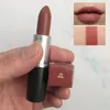 Lipstick de tubo de alumínio brilhante maquiagem de lábios foscos à prova d'água Twig rubi ruby ​​woo mocha maquiagem de maquiagem de melhor qualidade
