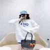 Heren Hoodies Sweatshirts Designer Double F Designer Tops Autumn en Winter Fashion Round Round Neckt Borduurde Letter Paren Casual 5P3A